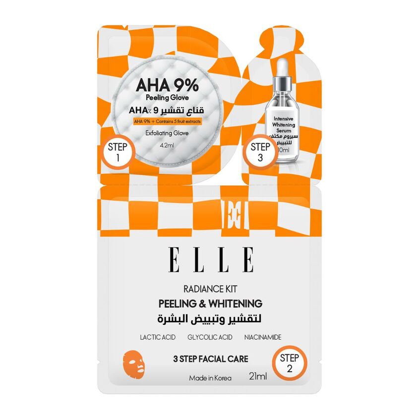 Radiance Kit Peeling And Whitening Mask