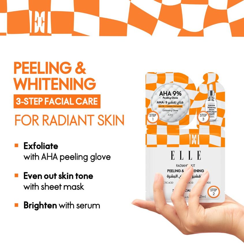 Radiance Kit Peeling And Whitening Mask