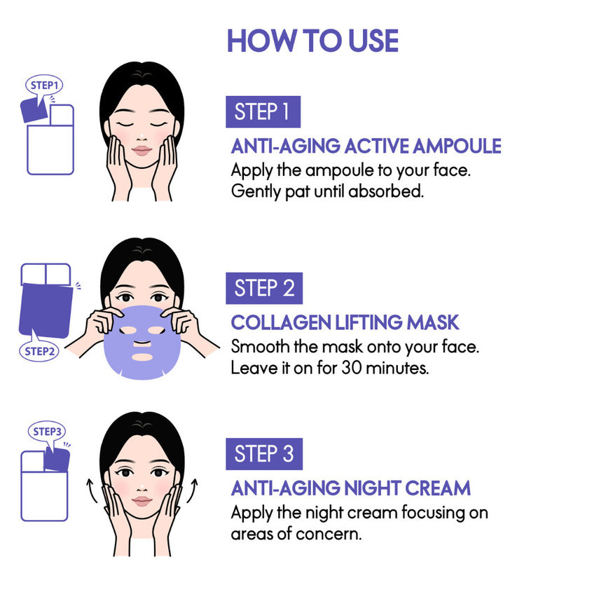 ELLE ANTI AGING COLLAGEN LIFTING MASK 27ML