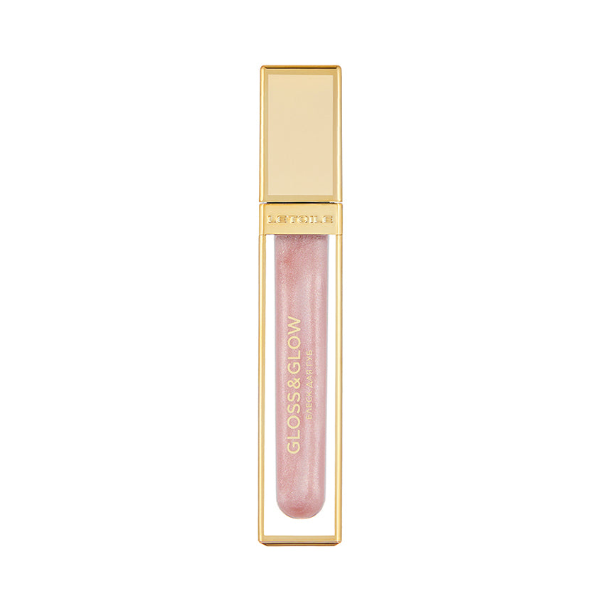 Shimmer lip gloss GLOSS&GLOW 001 Everyday Nude, 6 ml
