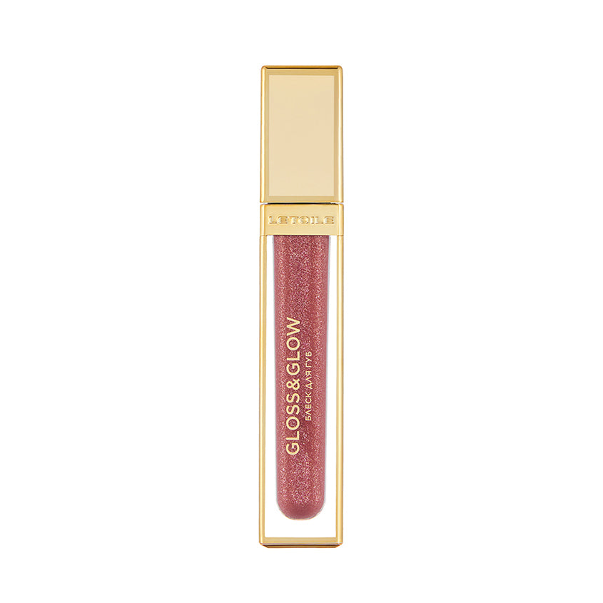 Shimmer lip gloss GLOSS&GLOW 002 Candy Pink, 6 ml