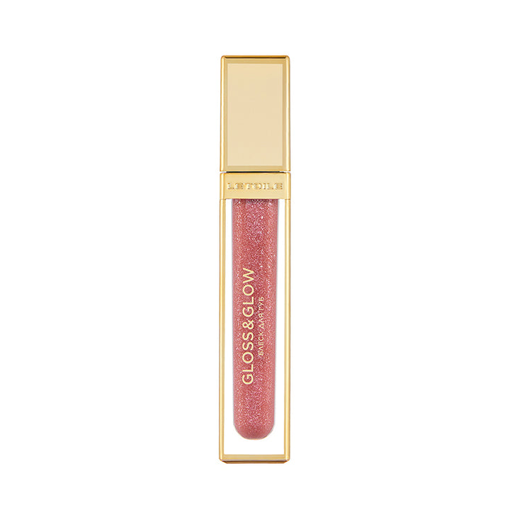 Shimmer lip gloss GLOSS&GLOW 003 Honey Rose, 6 ml