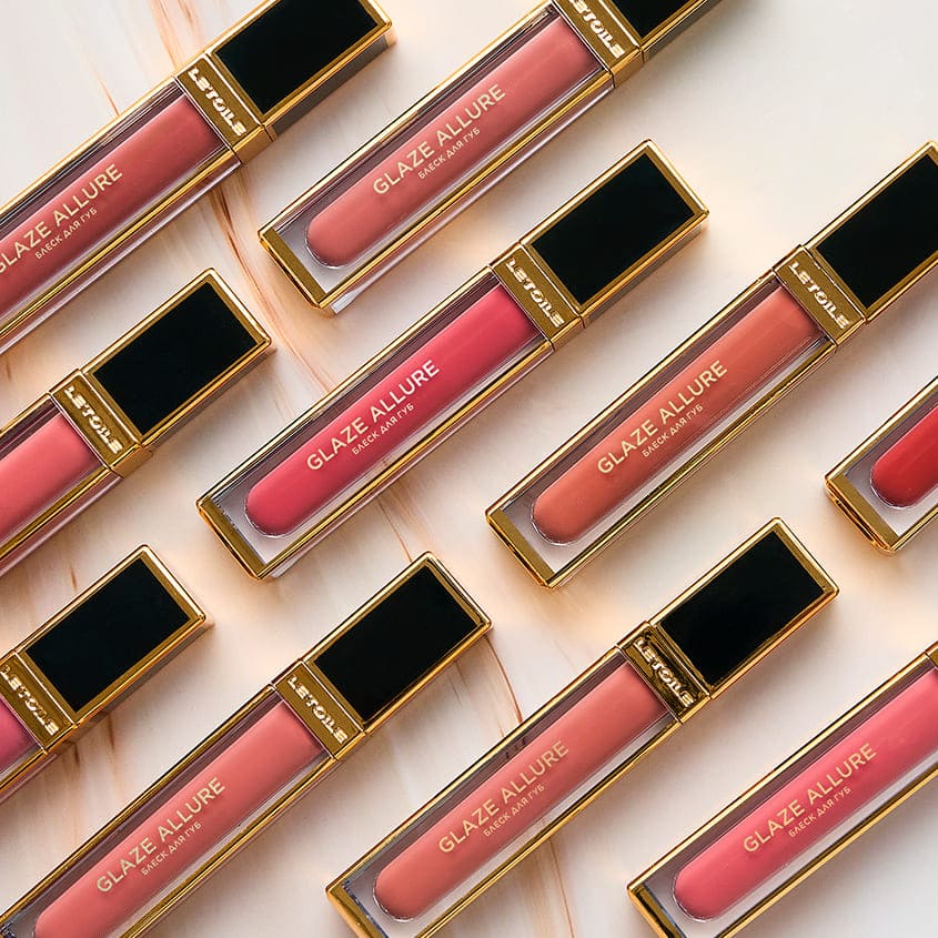 Lip gloss GLAZE ALLURE 005 Red Crush, 6 ml