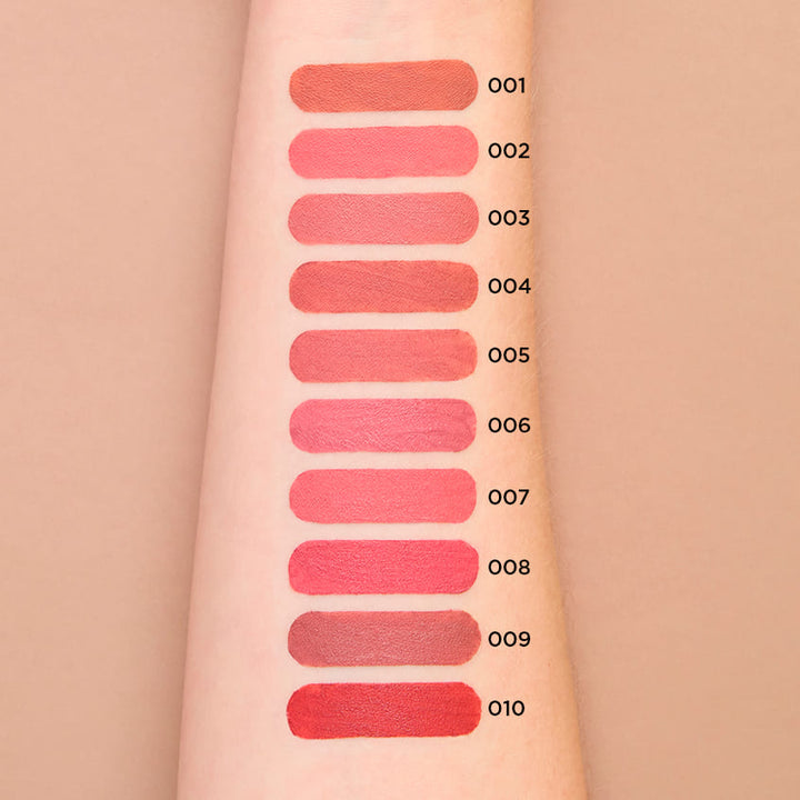 Liquid matte lipstick MATTE SEDUCTION 009 Teddy Brown, 6 ml