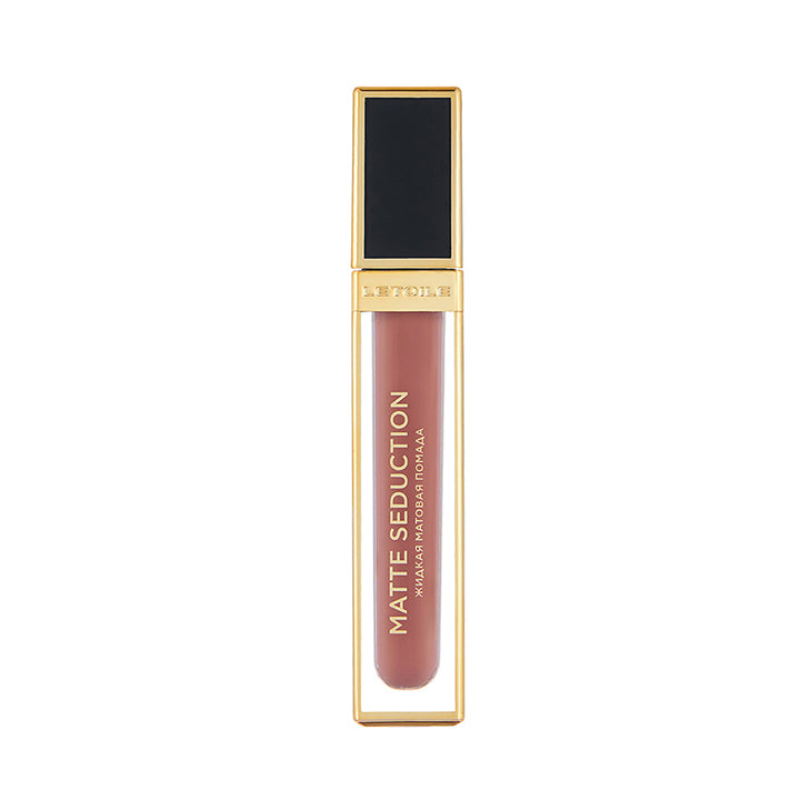 Liquid matte lipstick MATTE SEDUCTION 002 Beige Pink, 6 ml