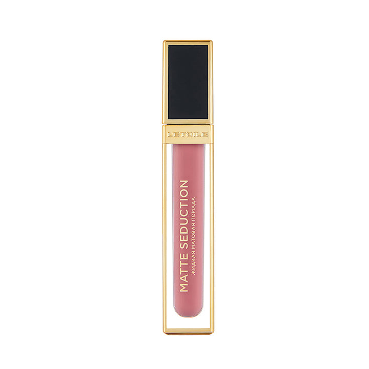 Liquid matte lipstick MATTE SEDUCTION 002 Beige Pink, 6 ml