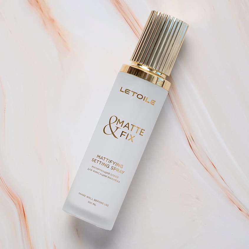 LETOILE Mattifying setting spray MATTE & FIX, 100 ml – buy online