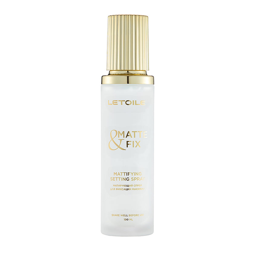 LETOILE Mattifying setting spray MATTE & FIX, 100 ml