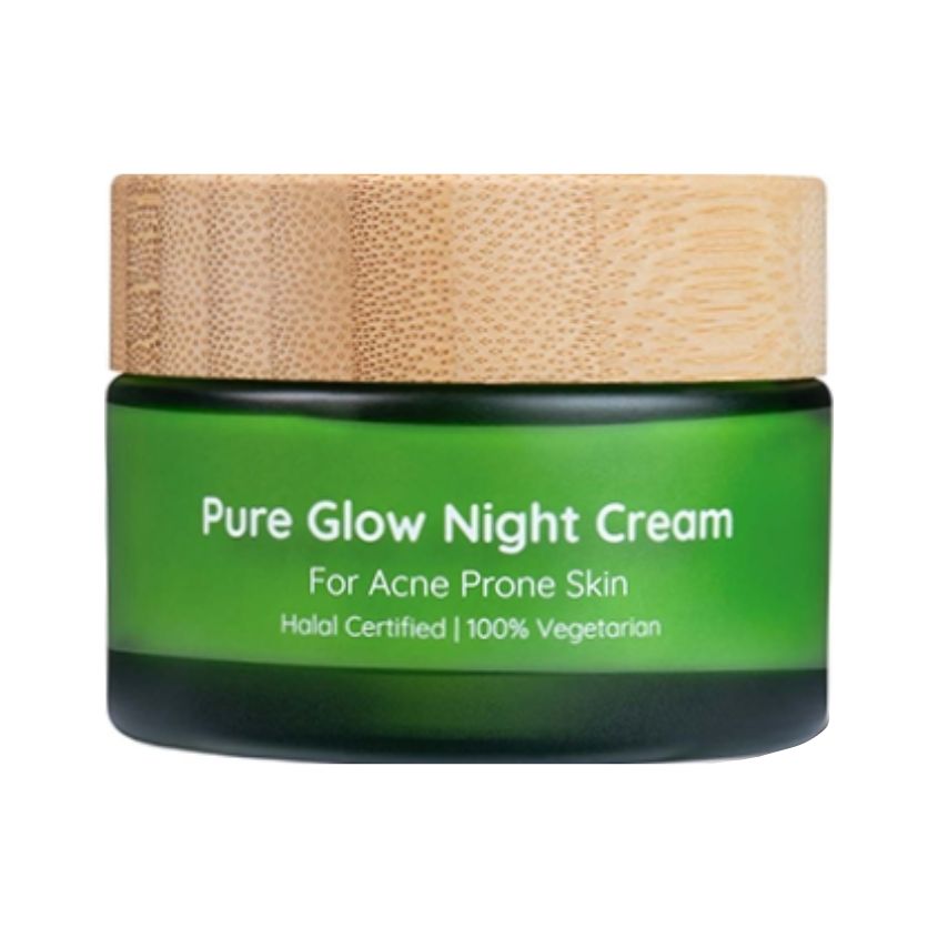 LAFZ ORGANIX PURE GLOW NIGHT CREAM 50 GM WITH GREEN TEA & RETINOL