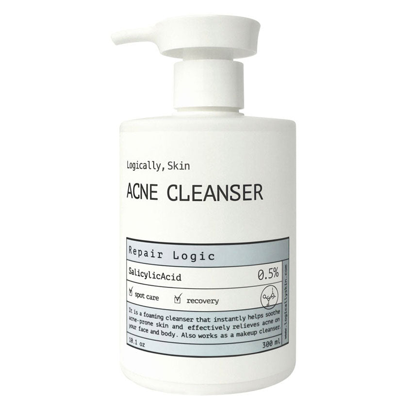 LOGICALLY, SKIN REPAIR LOGIC ACNE CLEANSER SALICYLIC ACID 300ML – online store