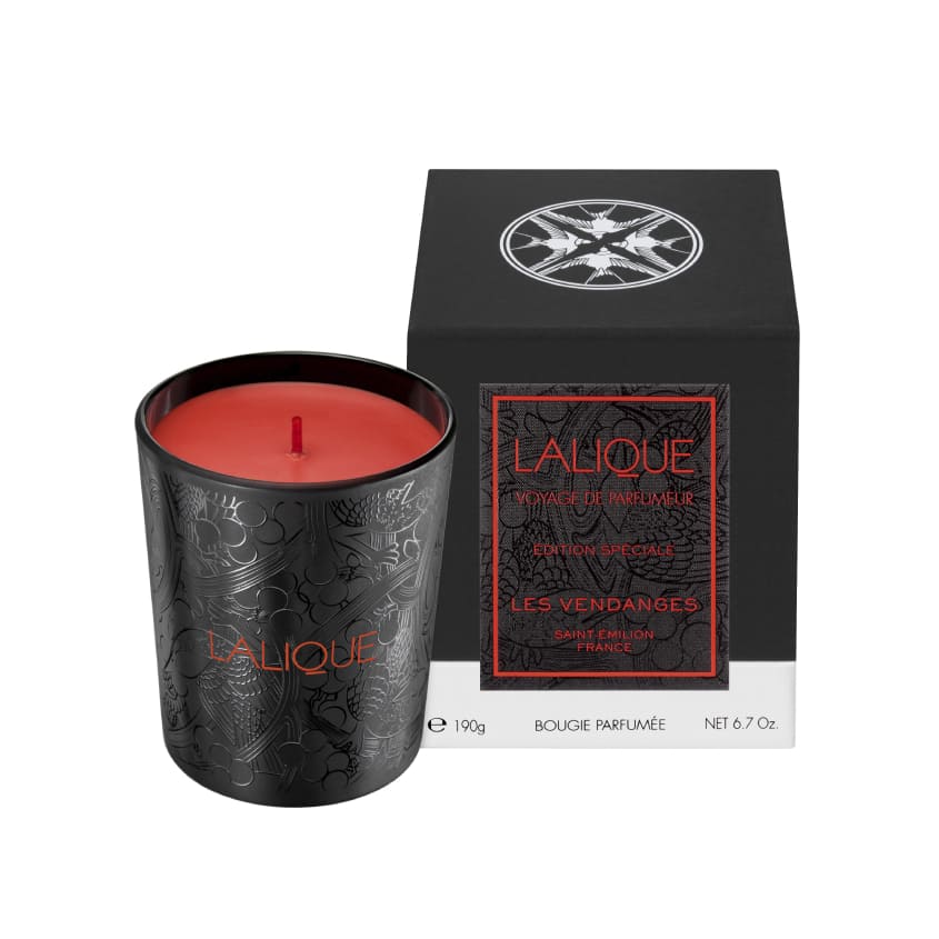 LALIQUE CANDLE LES VENDANGES 190G – buy online
