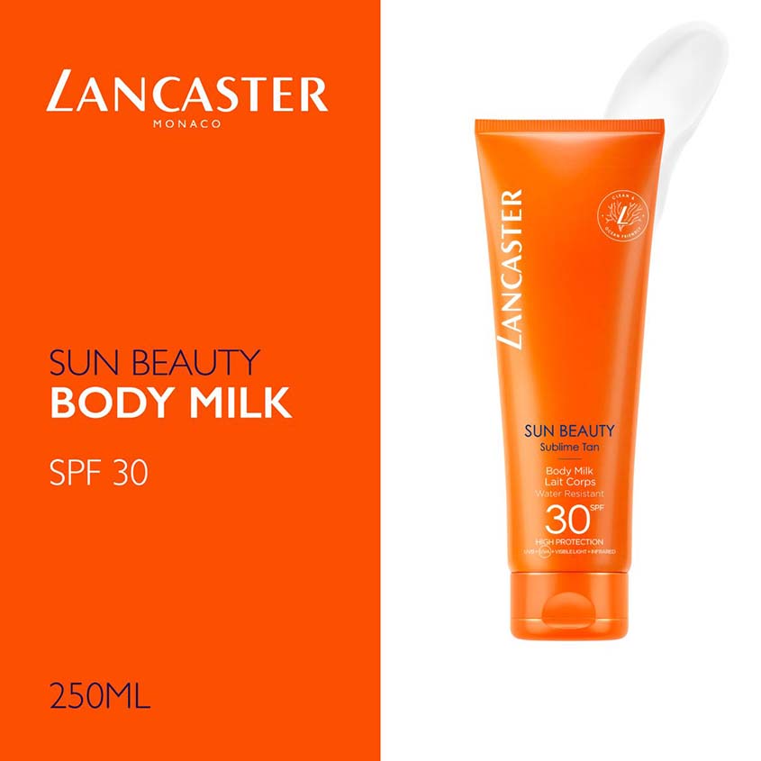 LANCASTER SUN SUNPRO BODY MLK SPF30 22IV (SUN BEAUTY VELVEL FLUID MILK) 250ML