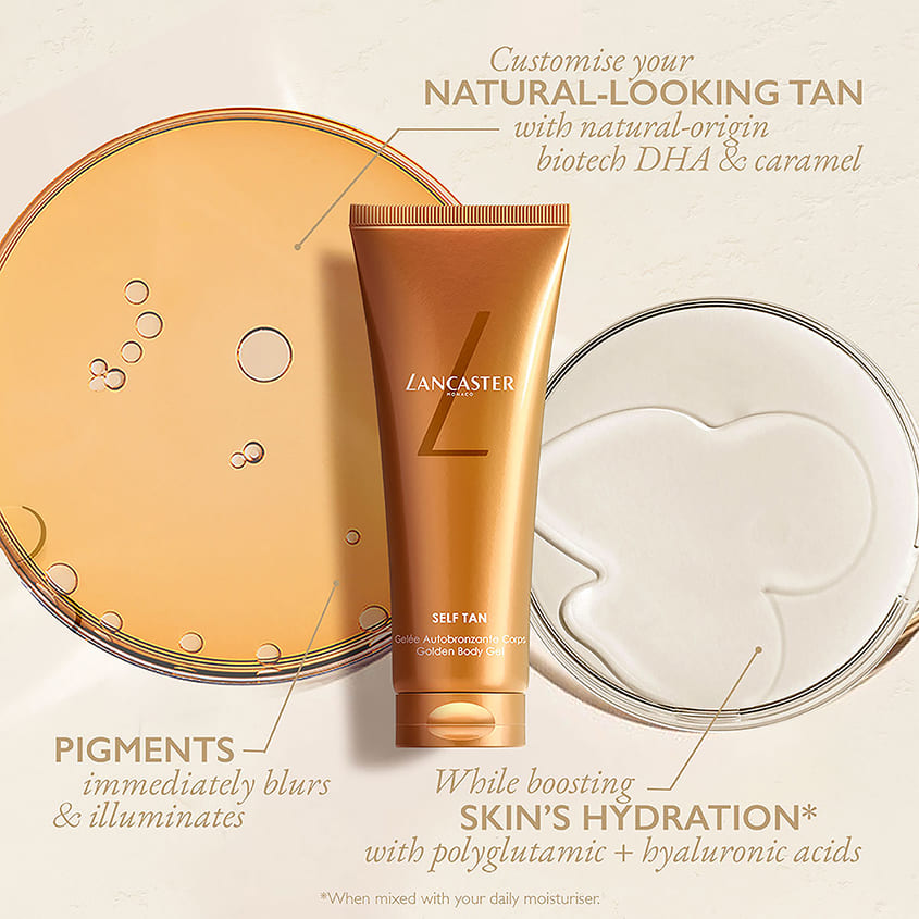 LANCASTER Autotanning gel for body 125 ml – photo 6