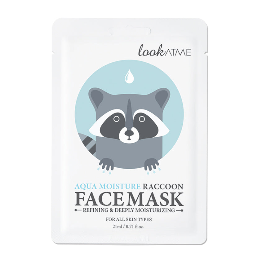 LOOK AT ME AQUA MOISTURE RACCOON FACE MASK 21ML – شراء أونلاين