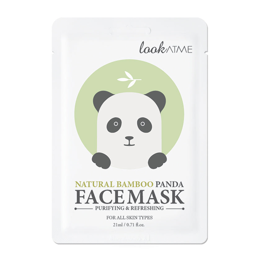 Panda Bamboo Extract Purifying and Refreshing Facial Sheet Mask