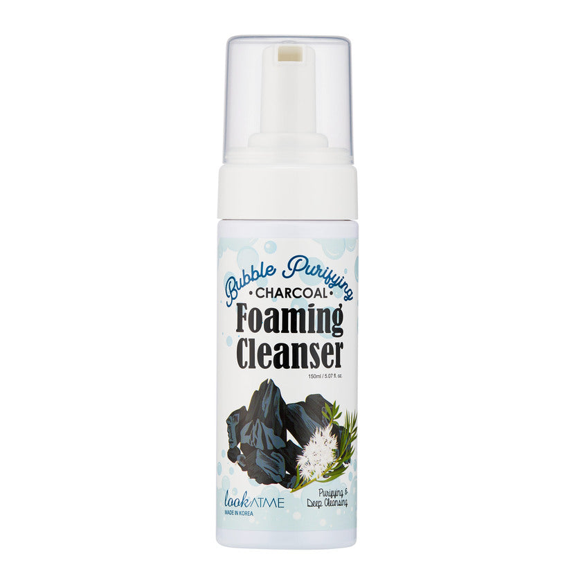 LOOK AT ME BUBBLE PURIFYING FOAMING CLEANSER CHARCOAL 150ML