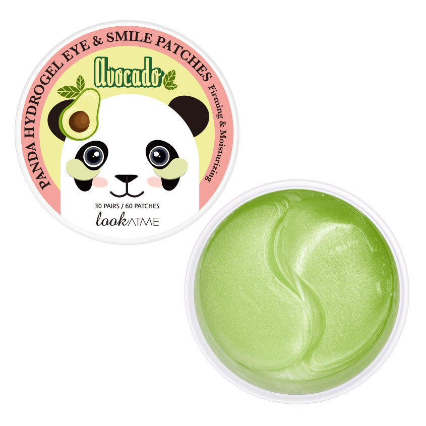 LOOK AT ME PANDA HYDROGEL EYE & SMILE PATCHES [AVOCADO]