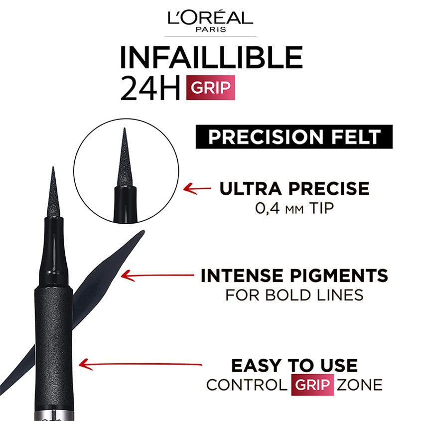 Infaillible Grip Precision Felt Eyeliner
