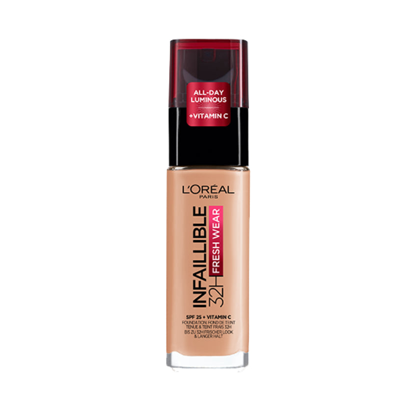 L'ORÉAL PARIS L OREAL INFAILLBLE 24 HR FOUNDATION 235 MIEL HONEY 30ML – buy online