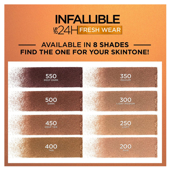 Face INFAILLIBLE 24H FRESH WEAR MATTE BRONZER 250 9G