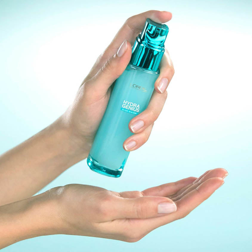 Hydra Genius Aloe Water 72H Liquid Moisturizer Normal to Dry Skin