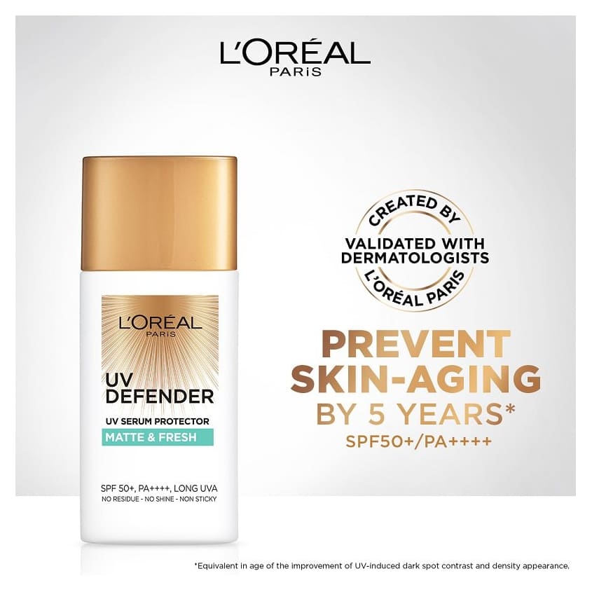 L'ORÉAL PARIS ANTI-AGING SUNSCREEN SPF 50+ WITH AEROLICIUM 50 ML