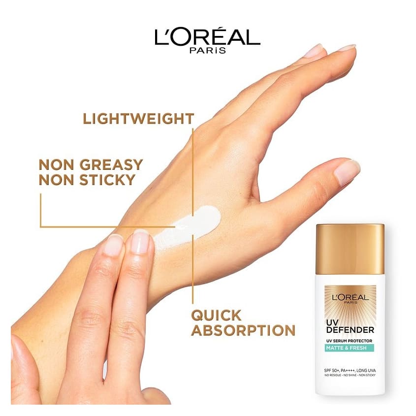 L'ORÉAL PARIS ANTI-AGING SUNSCREEN SPF 50+ WITH AEROLICIUM 50 ML – buy online