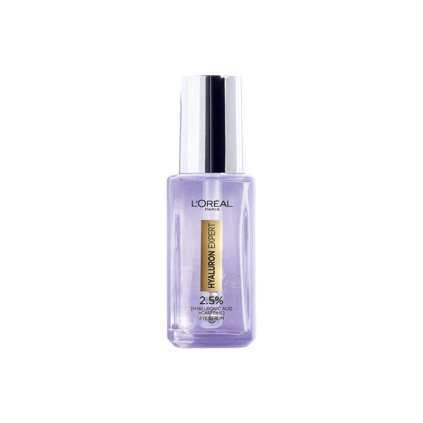 L'ORÉAL PARIS EYE SERUM WITH 2.5% HYALURONIC ACID, CAFFEINE AND NIACINAMIDE 20 ML – شراء أونلاين