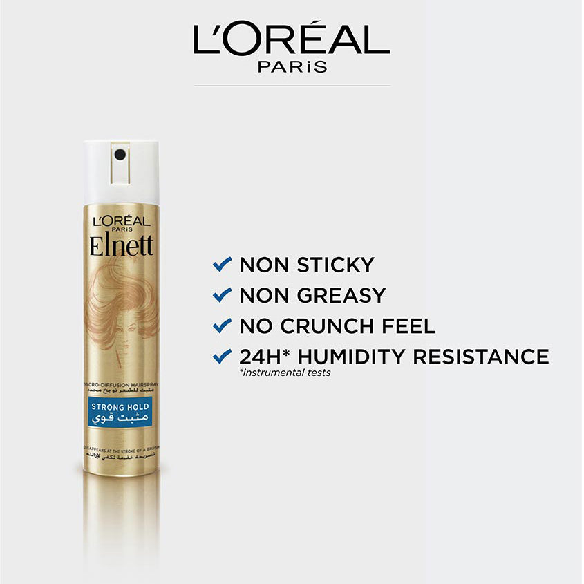 L'ORÉAL PARIS ELNETT 75 ML SUPER HOLD – free delivery