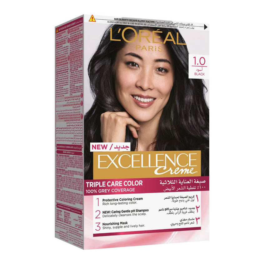 L'ORÉAL PARIS EXCELLENCE CREME 1 BLACK – online store