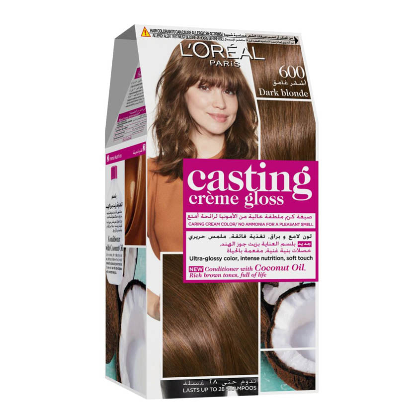 L'ORÉAL PARIS CASTING CR#ME GLOSS 600 DARK BLONDE – متجر إلكتروني