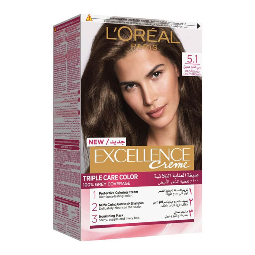 L'ORÉAL PARIS EXCELLENCE CREAM FR/EN/AR 5.1 CH CL – متجر إلكتروني