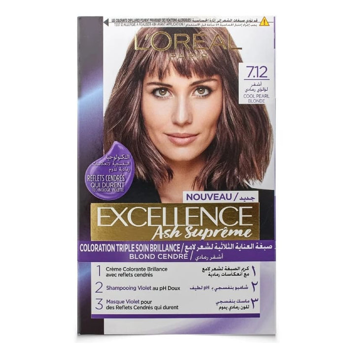 Hair coloring EXCELL ASH SUPREME 7.17 KI 003