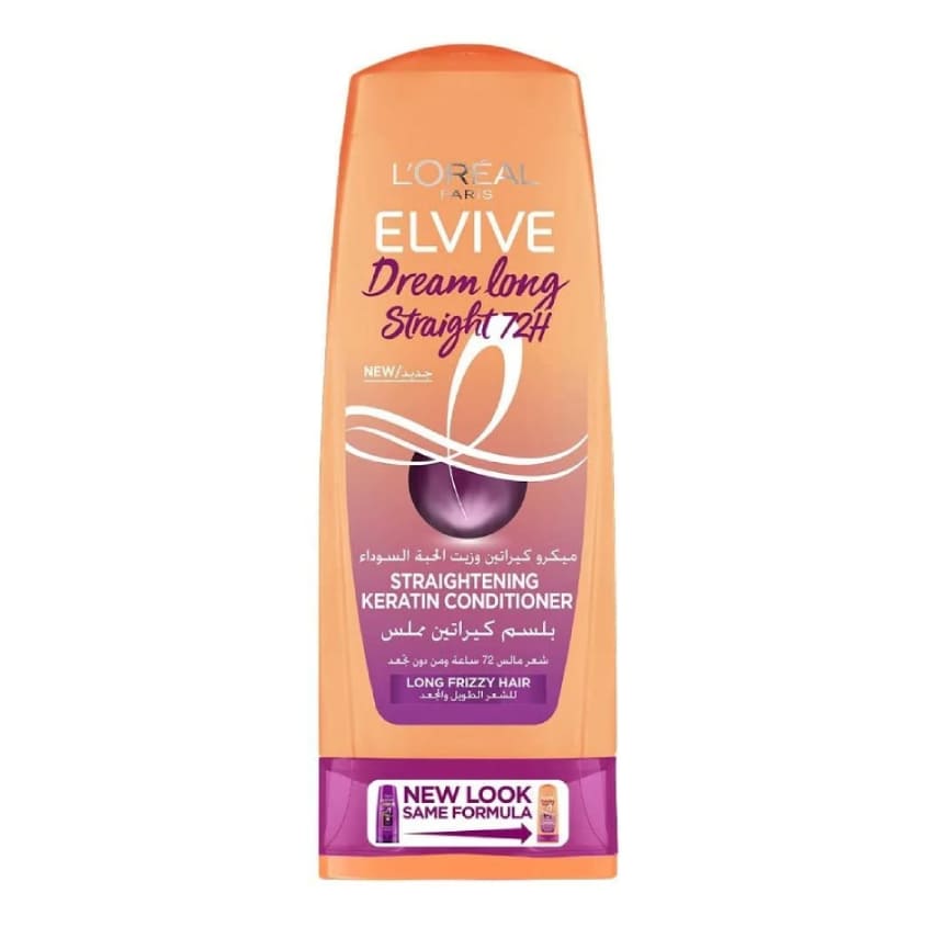 L'ORÉAL PARIS ELVIVE D.L STRAIGHT COND B360ML 002