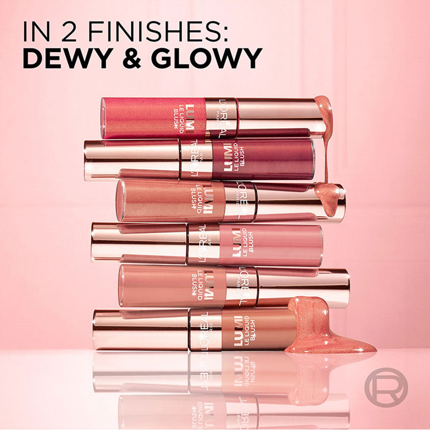 L'OREAL PARIS Glotion Lumi Le Liquid Blush Shade