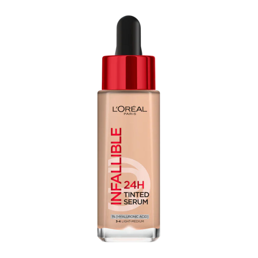 L'ORÉAL PARIS OA INF 24H TINTED SRM LGHTMED 3-4