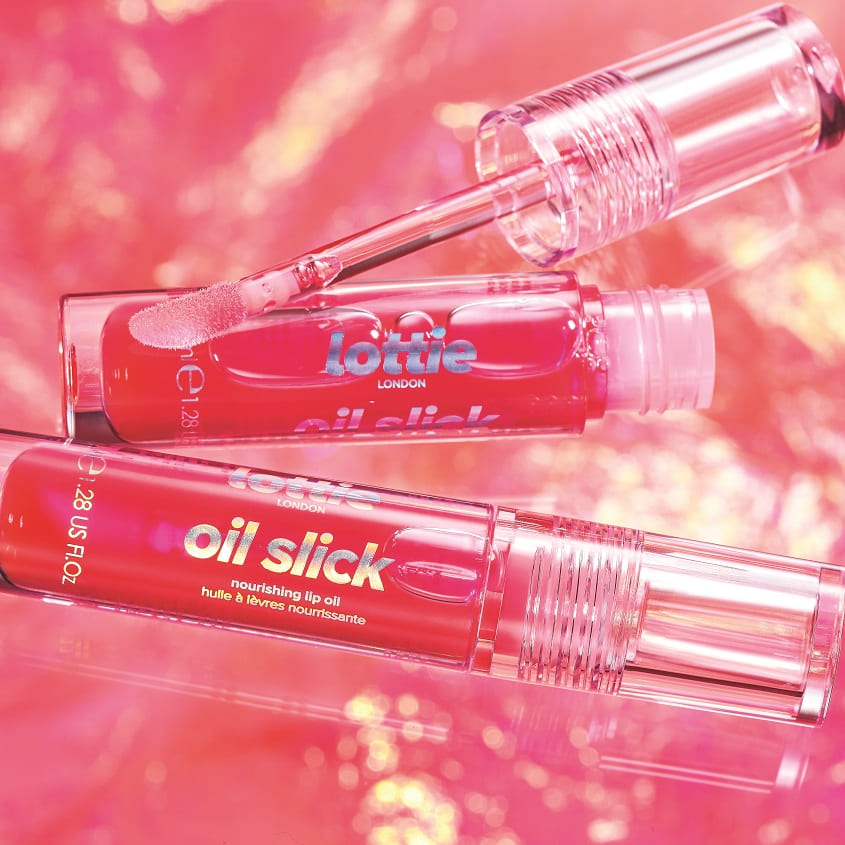 LOTTIE LONDON OIL SLICK LIP OIL PEACHY CHEEKS 3,8ML – صورة 6