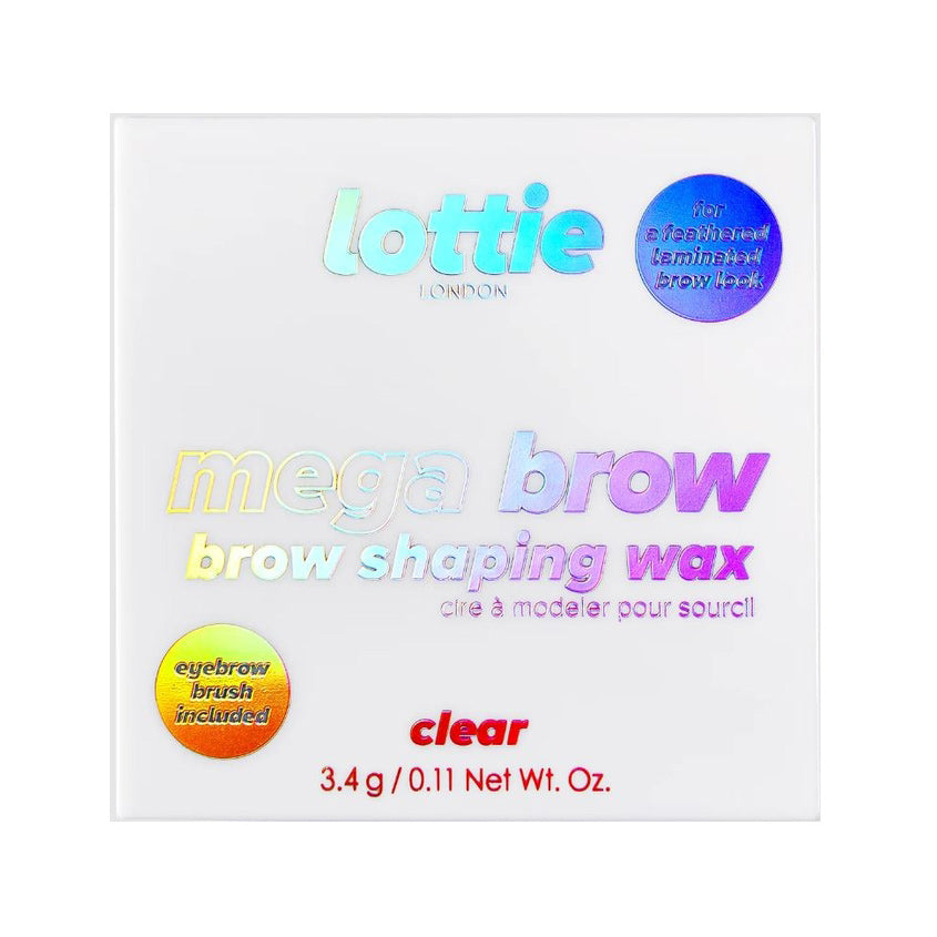 LOTTIE LONDON MEGA BROW WAX & BRUSH SET CLEAR 3,4 G – شراء أونلاين