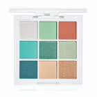 LOTTIE LONDON LOTTIE 9 PIECE EYESHADOW PALETTE TOTALLY MINT 7,2G