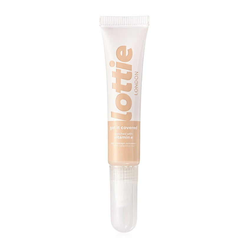 LOTTIE LONDON GOT IT COVERED SPONGE APPLICATOR CONCEALER SHELL 8ML