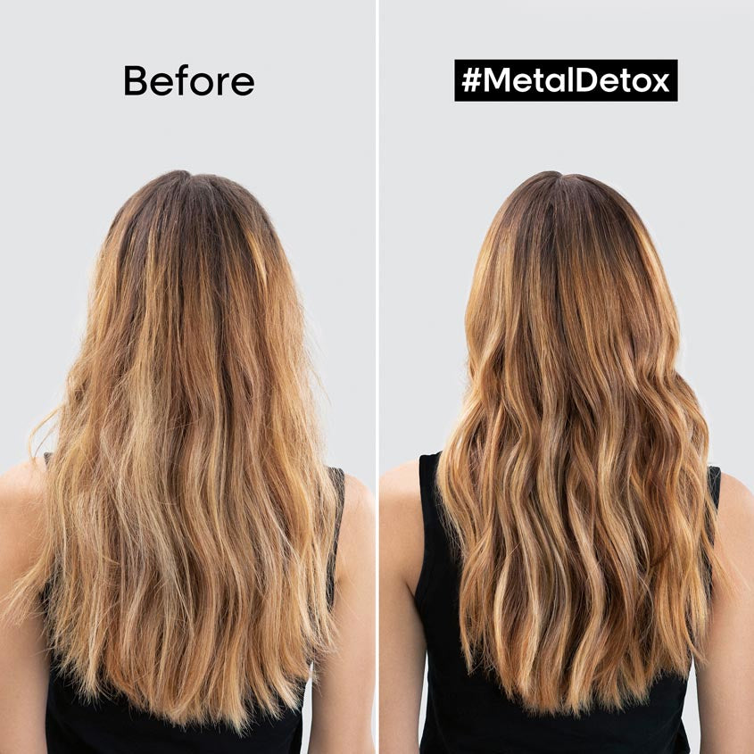 Serie Expert Metal Detox Anti-Metal Cleansing Cream Shampoo After Color, Balayage & Lightening