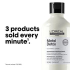 Serie Expert Metal Detox Anti-Metal Cleansing Cream Shampoo After Color, Balayage & Lightening