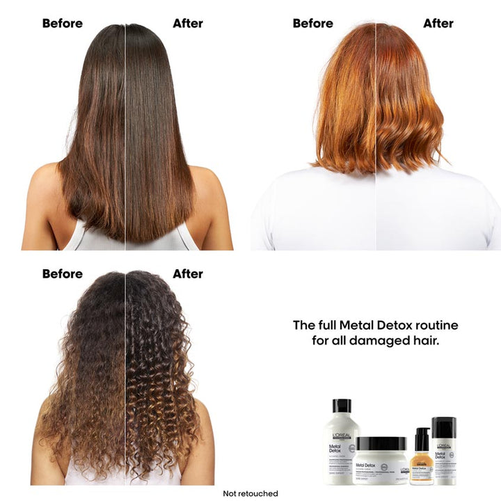 Serie Expert Metal Detox Concentrated Oil For Soft, Shiny, Silky Hair