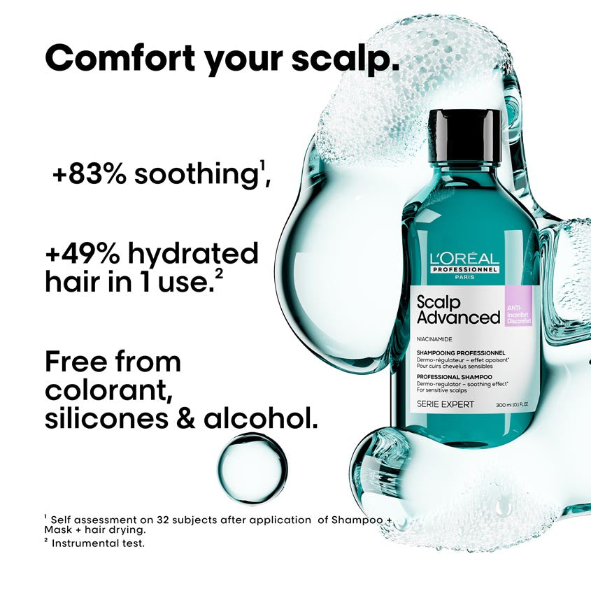 Serie Expert Scalp Advanced Anti-Discomfort Dermo-Regulator Shampoo