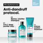Serie Expert Scalp Advanced Anti-Dandruff Dermo-Clarifier Shampoo
