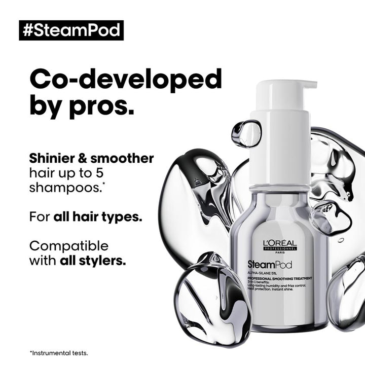 STEAMPOD ENDS-PROTECTING CONCENTRATED SMOOTHING SERUM WITH APRICOT AND AVOCADO OIL 50ML