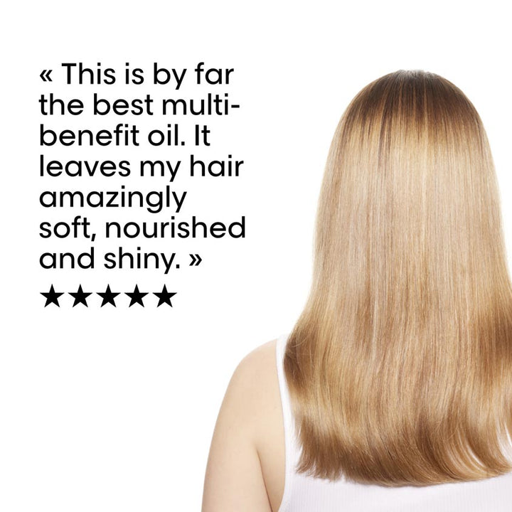 OIL MULTI-BENEFIT LEAVE IN TREATMENT, FOR DRY AND DAMAGED HAIR, SERIE EXPERT, 90ML
