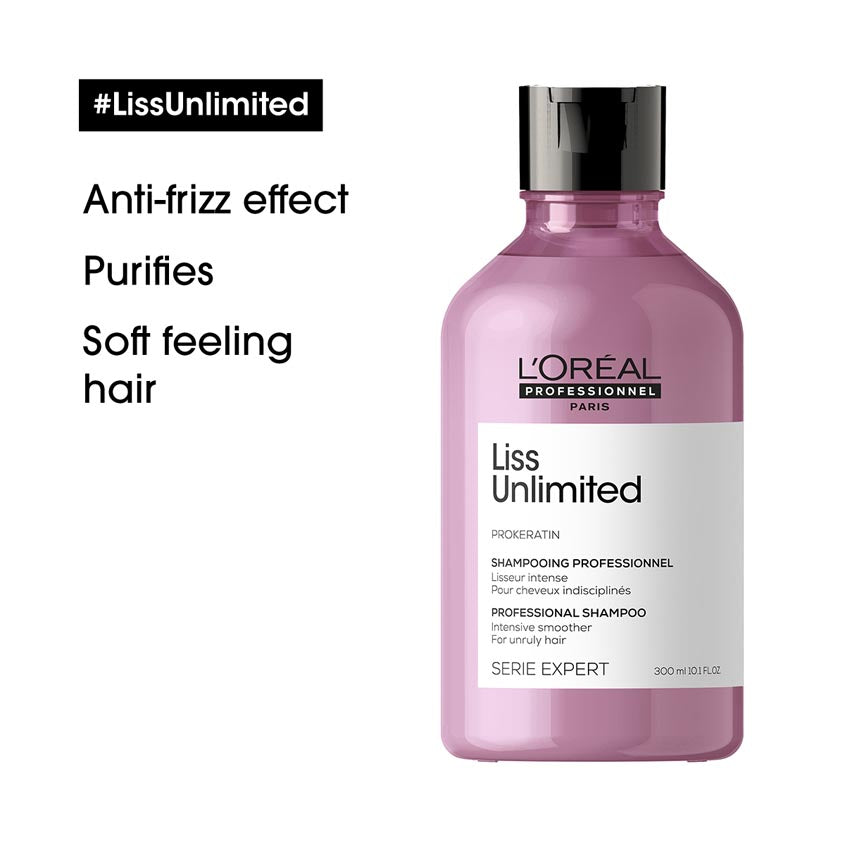 Serie Expert Liss Unlimited Shampoo For Rebellious Hair