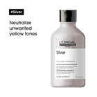 Serie Expert Silver Shampoo For Grey, White Or Light Blonde Hair