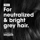 Serie Expert Silver Shampoo For Grey, White Or Light Blonde Hair